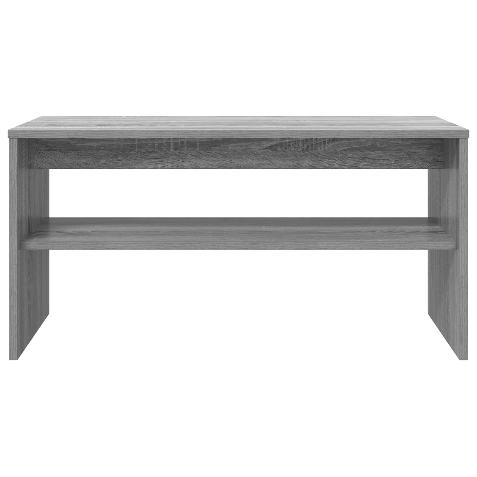 vidaXL TV Cabinet 80 x 35 x 40 cm Grey Sonoma Engineered Wood 5