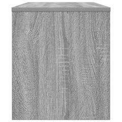 vidaXL TV Cabinet 80 x 35 x 40 cm Grey Sonoma Engineered Wood 6