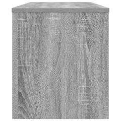 vidaXL TV Cabinet 100 x 35 x 40 cm Grey Sonoma Engineered Wood 6