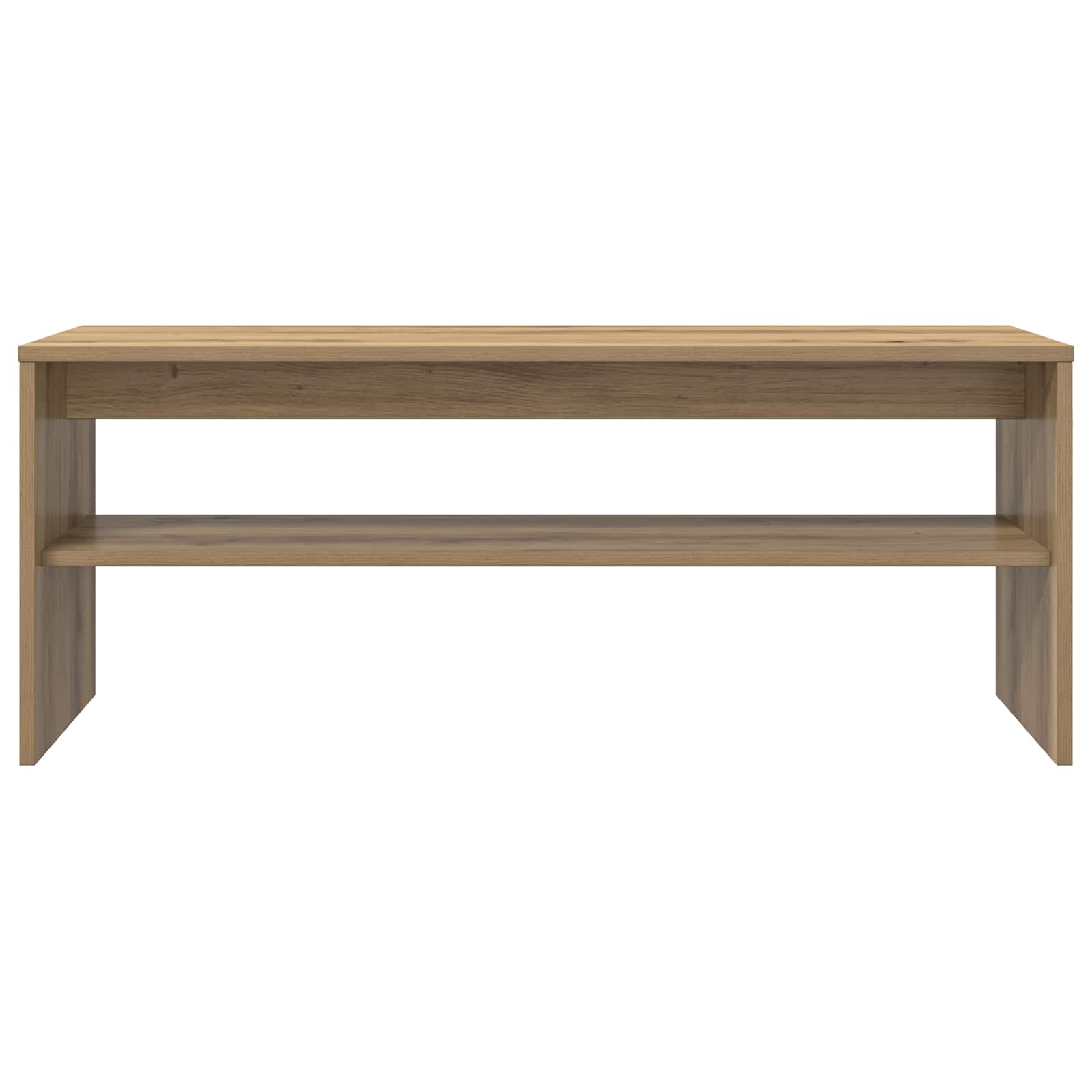 vidaXL TV Cabinet 100 x 35 x 40 cm Artisan Oak Engineered Wood 5