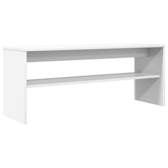 vidaXL TV Cabinet 100 x 30 x 40 cm White Engineered Wood 2