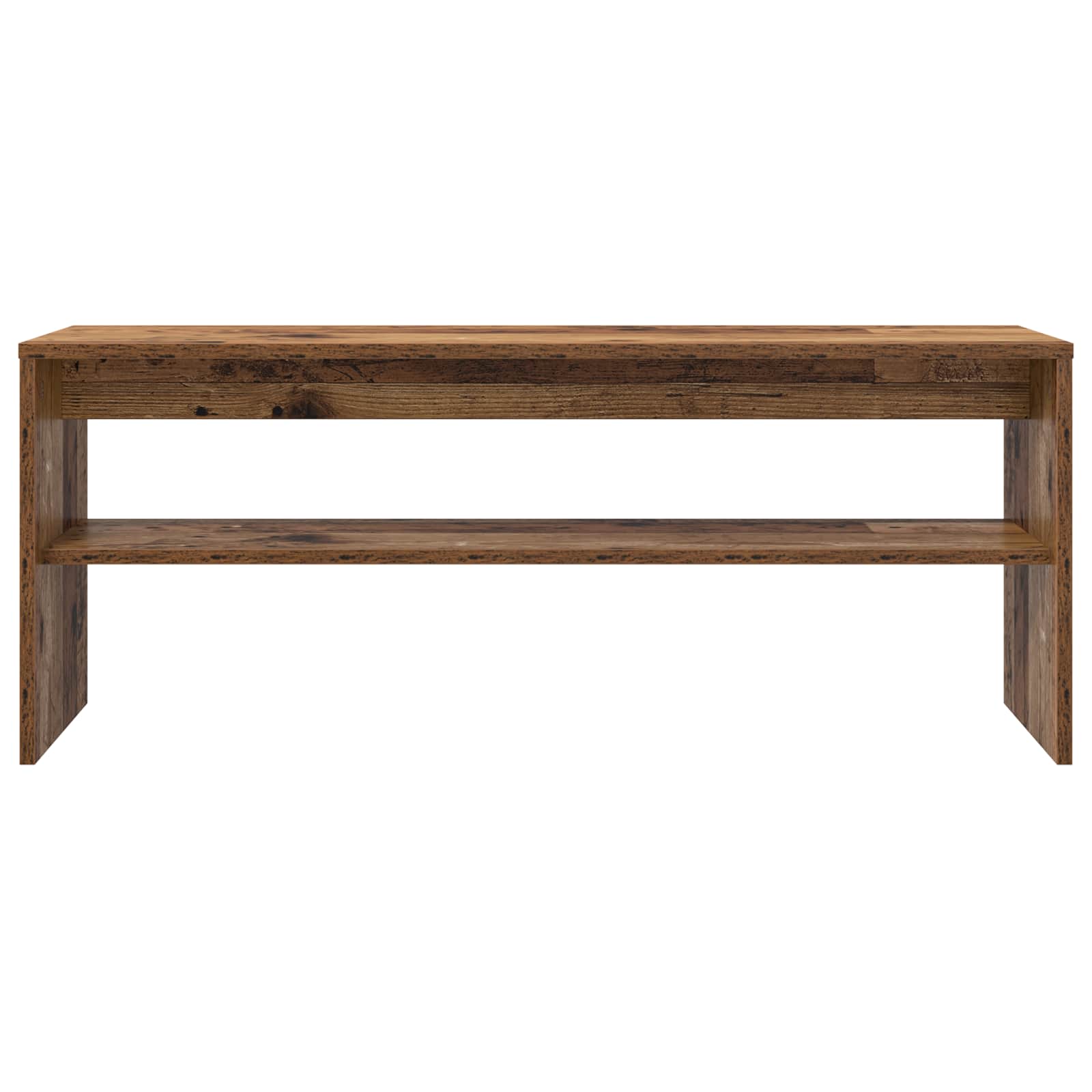 vidaXL TV Cabinet 100 x 30 x 40 cm Old Wood Engineered Wood 5