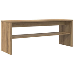 vidaXL TV Cabinet 100 x 30 x 40 cm Artisan Oak Engineered Wood 2