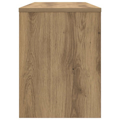 vidaXL TV Cabinet 100 x 30 x 40 cm Artisan Oak Engineered Wood 6