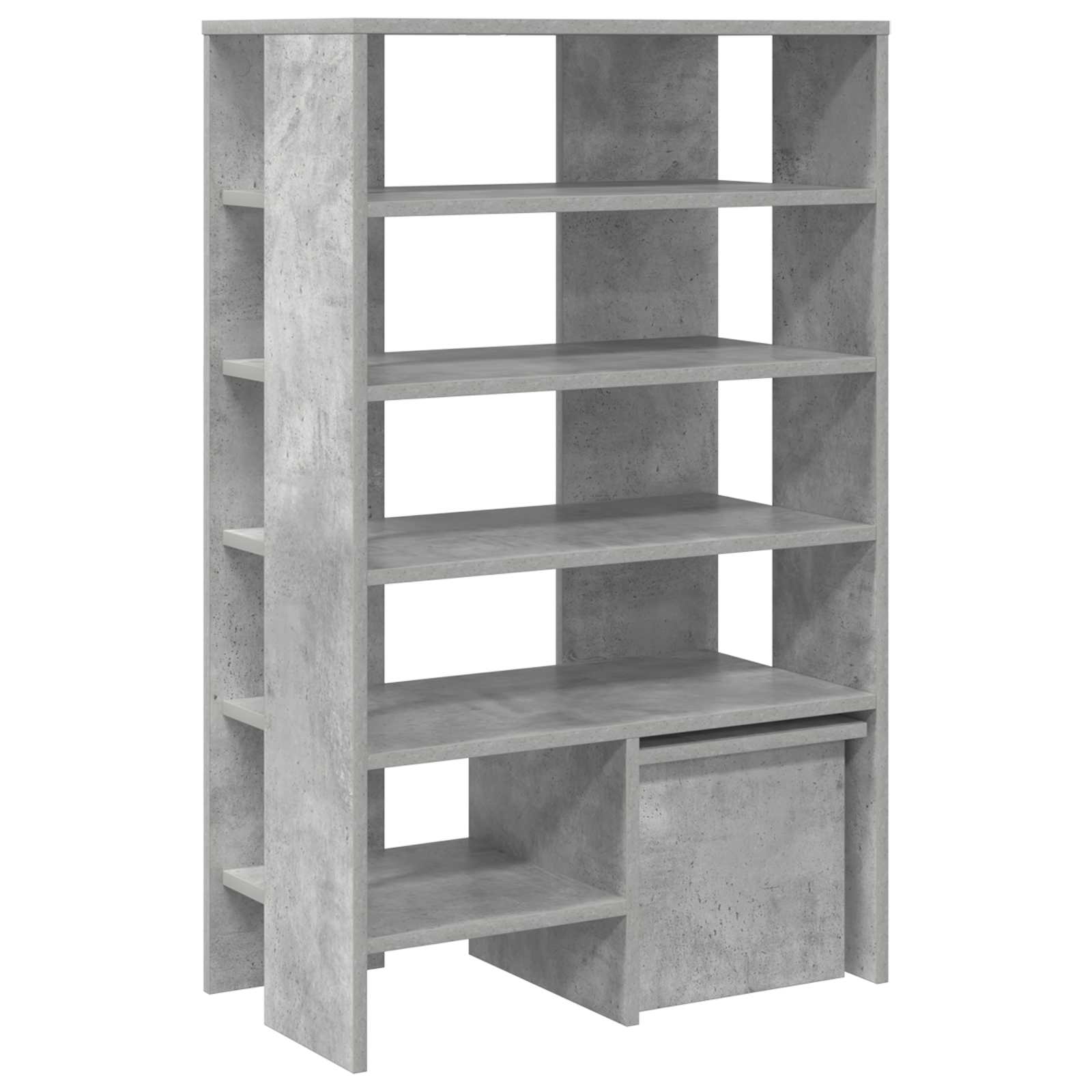 vidaXL Shoe Cabinet 2 pcs 62 x 35 x 100 cm Engineered Wood 5