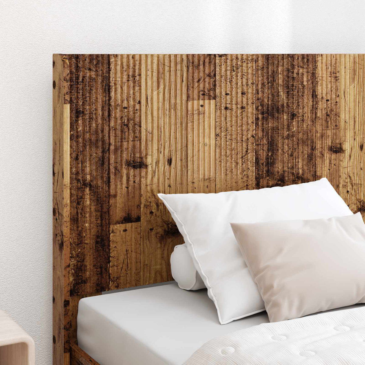 Bed Frame Storage Headboard Length Old Wood