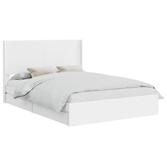 Bed Frame Storage Headboard Length White