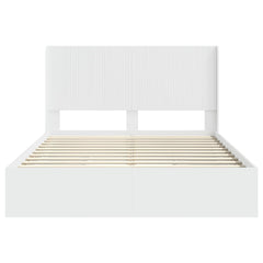 Bed Frame Storage Headboard Length White