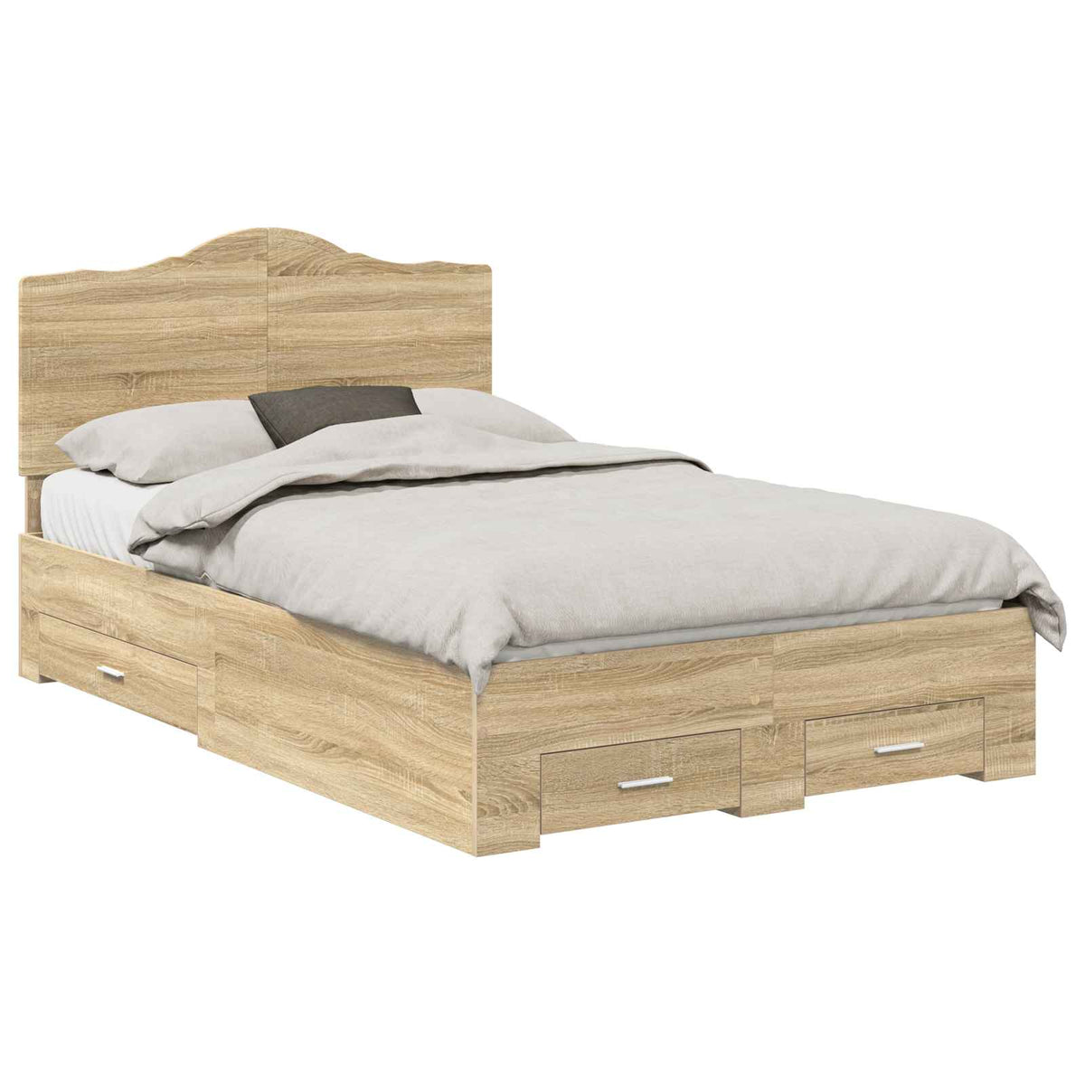 Bed Frame Engineered Wood Sonoma oak