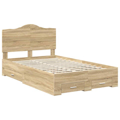 Bed Frame Engineered Wood Sonoma oak