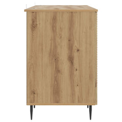 Desk 142.5 x 50 x 75 cm Engineered Wood Artisan oak
