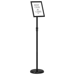 vidaXL Trade Show Displays Black 25 x 25 x 125 cm Aluminum 3