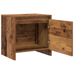 vidaXL Bedside Cabinet Old Wood 45 x 34 x 44.5 cm Engineered Wood 6