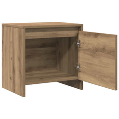 vidaXL Bedside Cabinet Artisian Oak 45 x 34 x 44.5 cm Engineered Wood 6