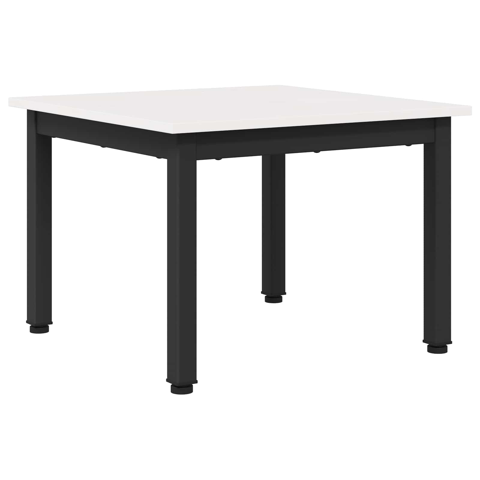 vidaXL Coffee Table White 50 x 50 x 36 cm Solid Pine Wood 2