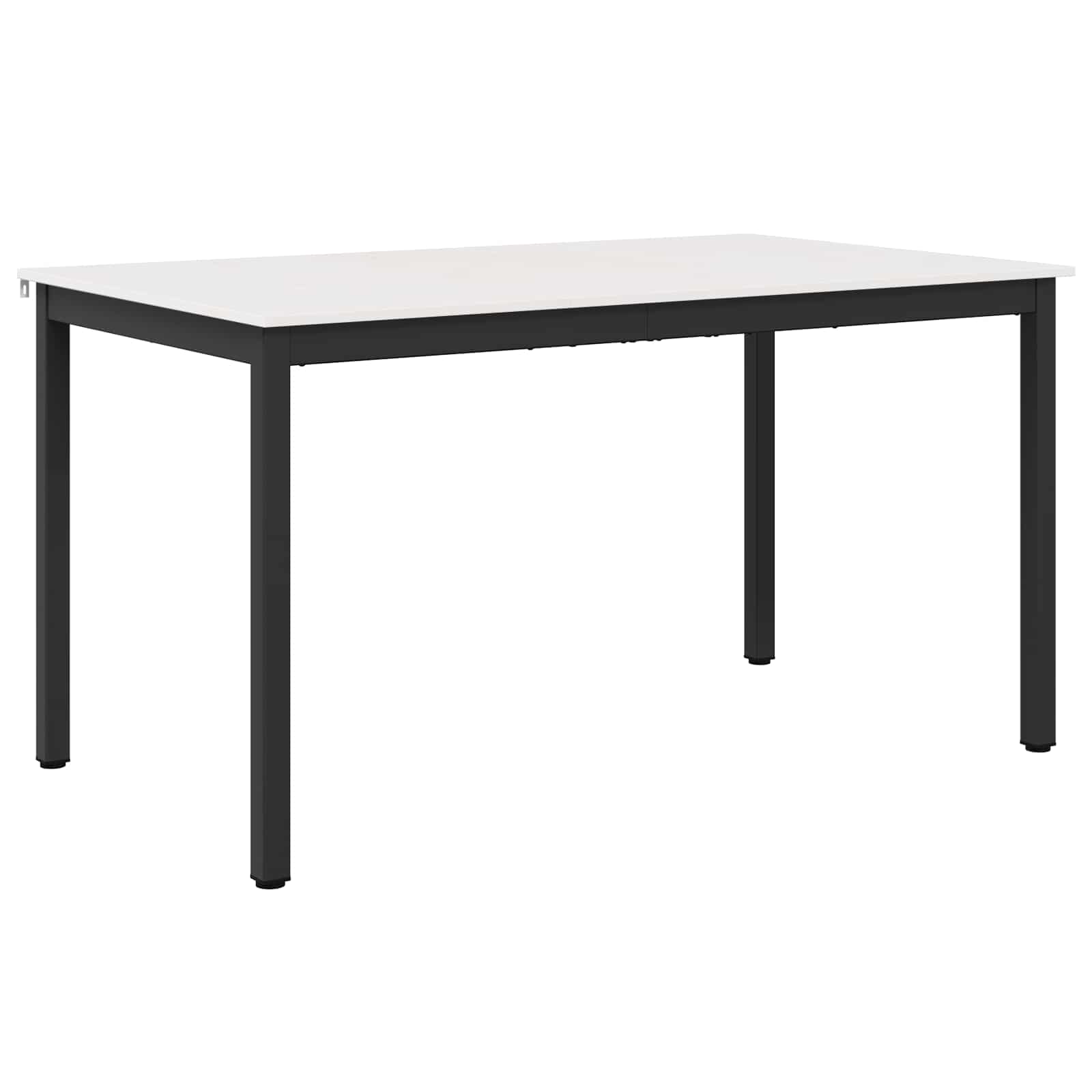 vidaXL Dining Table White 150 x 90 x 75 cm Solid Pine Wood 2