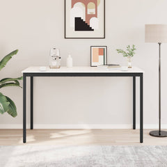 vidaXL Bar Table White 180 x 90 x 105 cm Solid Pine Wood 4