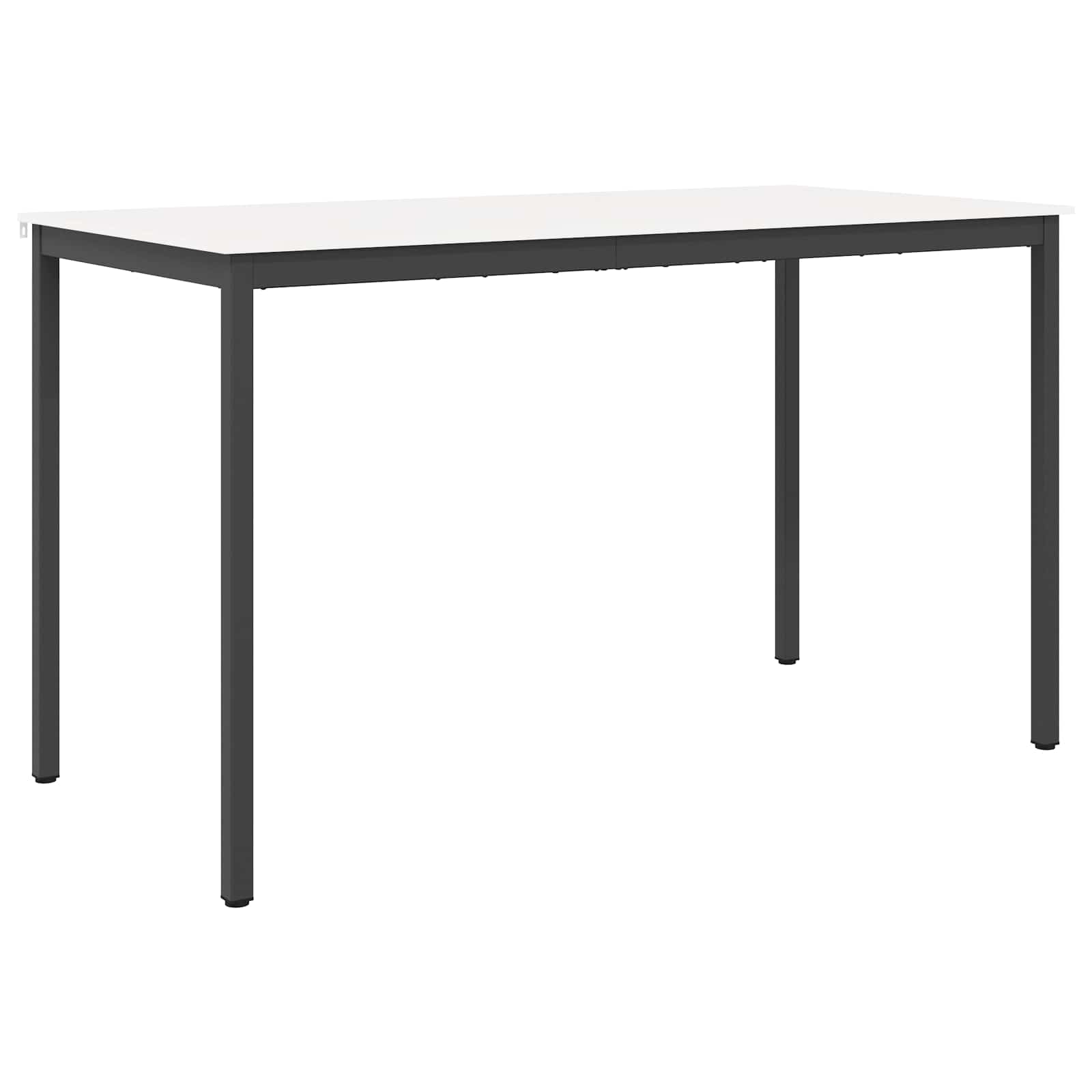 vidaXL Bar Table White 180 x 90 x 105 cm Solid Pine Wood 2