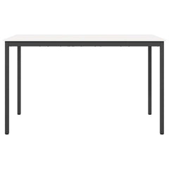 vidaXL Bar Table White 180 x 90 x 105 cm Solid Pine Wood 5