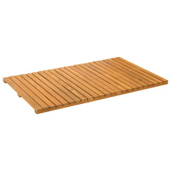 vidaXL Bath Mat Natural 80 x 50 cm Solid Acacia Wood 2
