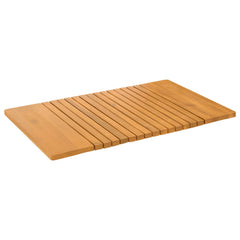 vidaXL Bath Mat Natural 81 x 50 cm Solid Acacia Wood 2