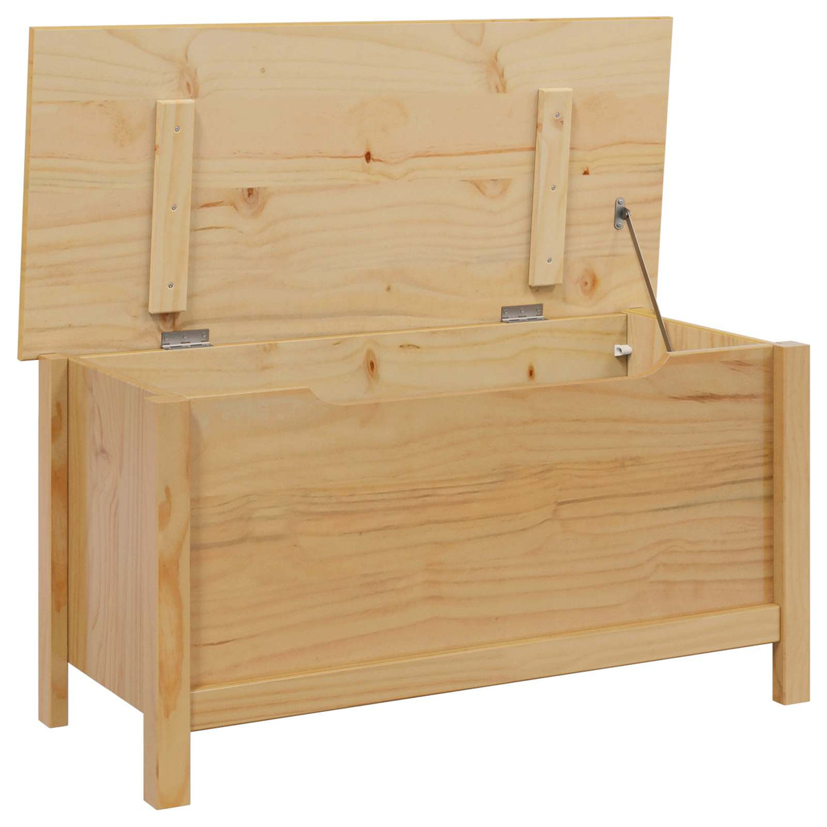 Storage Box HILL 90 x 40 x 45 cm Honey brown