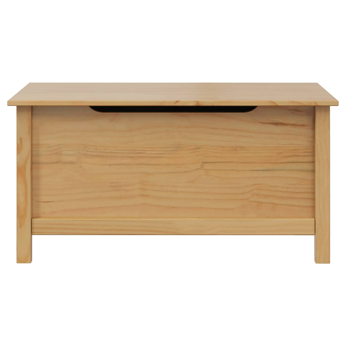 Storage Box HILL 90 x 40 x 45 cm Honey brown