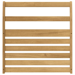 vidaXL Armrests Module 2 pcs White 58.5 x 8 x 60 cm Solid Acacia Wood 5