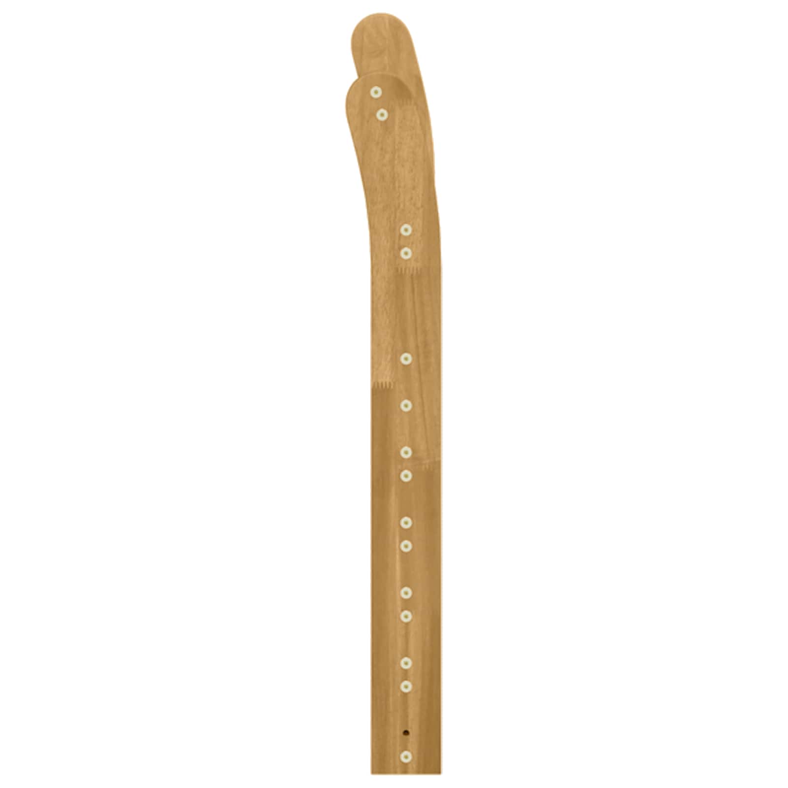 vidaXL Armrests Module 2 pcs White 58.5 x 8 x 60 cm Solid Acacia Wood 6