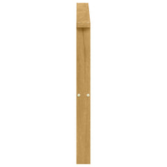 vidaXL Armrests Module 2 pcs White 80 x 6 x 61 cm Solid Acacia Wood 6
