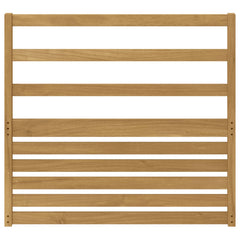 vidaXL Armrests Module 2 pcs White 79 x 4 x 73 cm Solid Acacia Wood 5