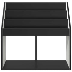 Kids Bookshelf 72.5 x 29.5 x 69 cm Engineered Wood Black