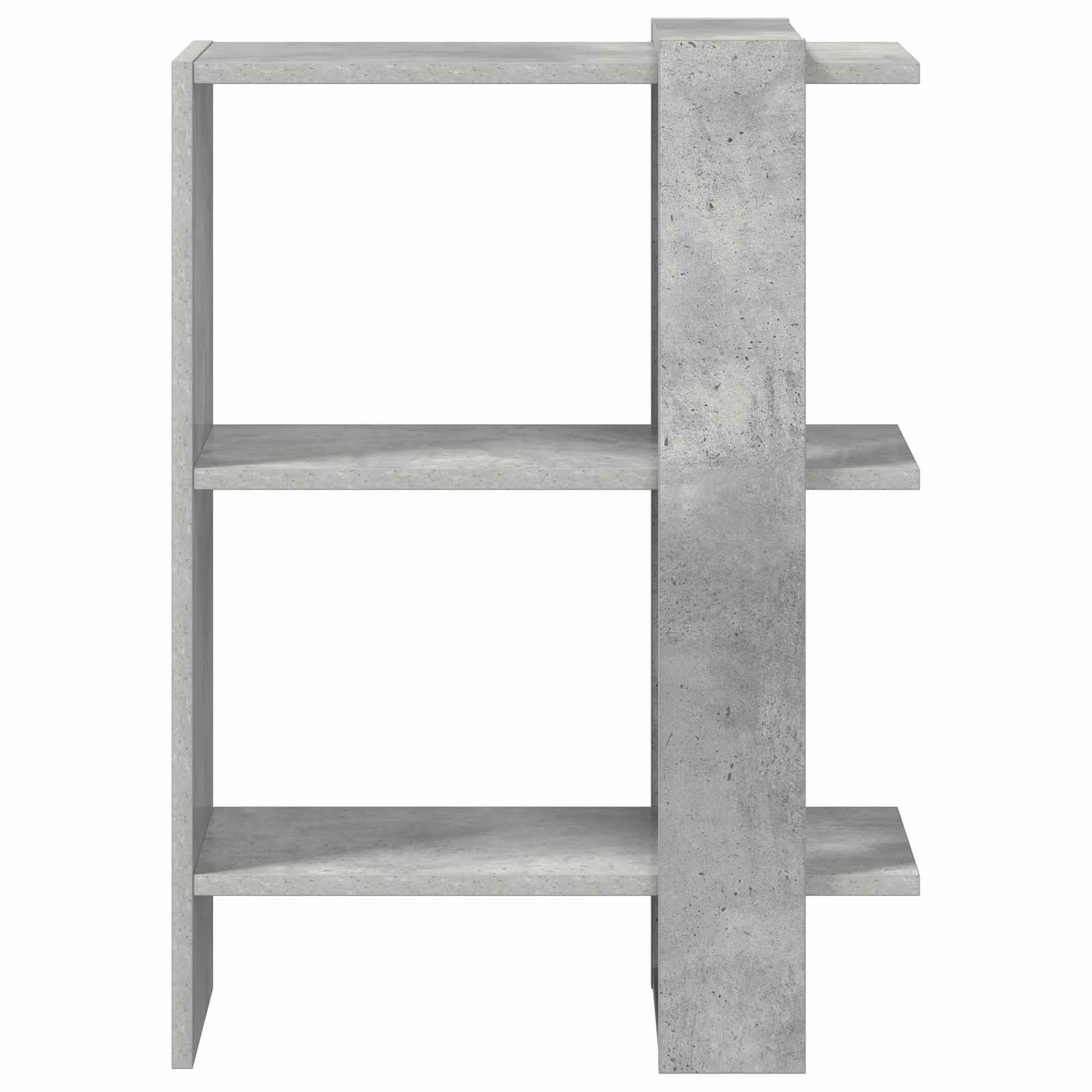 vidaXL Bookshelf 2-Tier 52 x 25 x 71.5 cm Engineered Wood 5