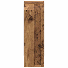 vidaXL Bookshelf 2-Tier 52 x 25 x 71.5 cm Engineered Wood Old Wood 6