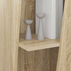 vidaXL Side Shelf 33 x 32 x 100.5 cm Engineered Wood Sonoma Oak 4