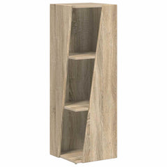 vidaXL Side Shelf 33 x 32 x 100.5 cm Engineered Wood Sonoma Oak 2