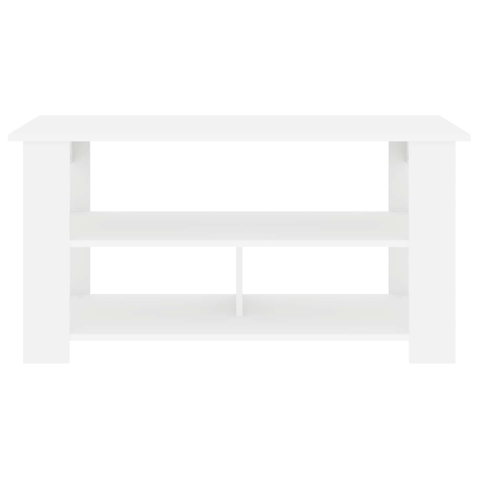 vidaXL TV stand White 100 x 40 x 50 cm 5
