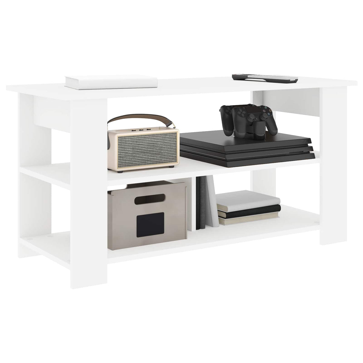 TV stand 100 x 40 x 50 cm White