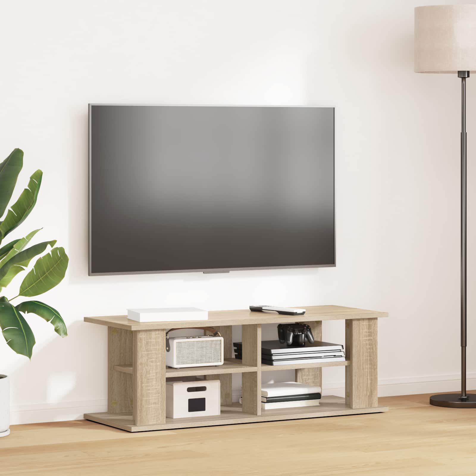 vidaXL TV stand Sonoma Oak 96 x 35 x 33.5 cm 1