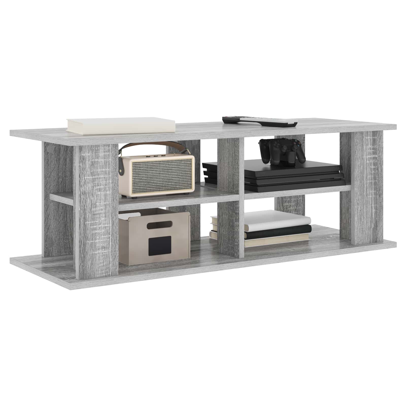 vidaXL TV stand Grey Sonoma 96 x 35 x 33.5 cm 3