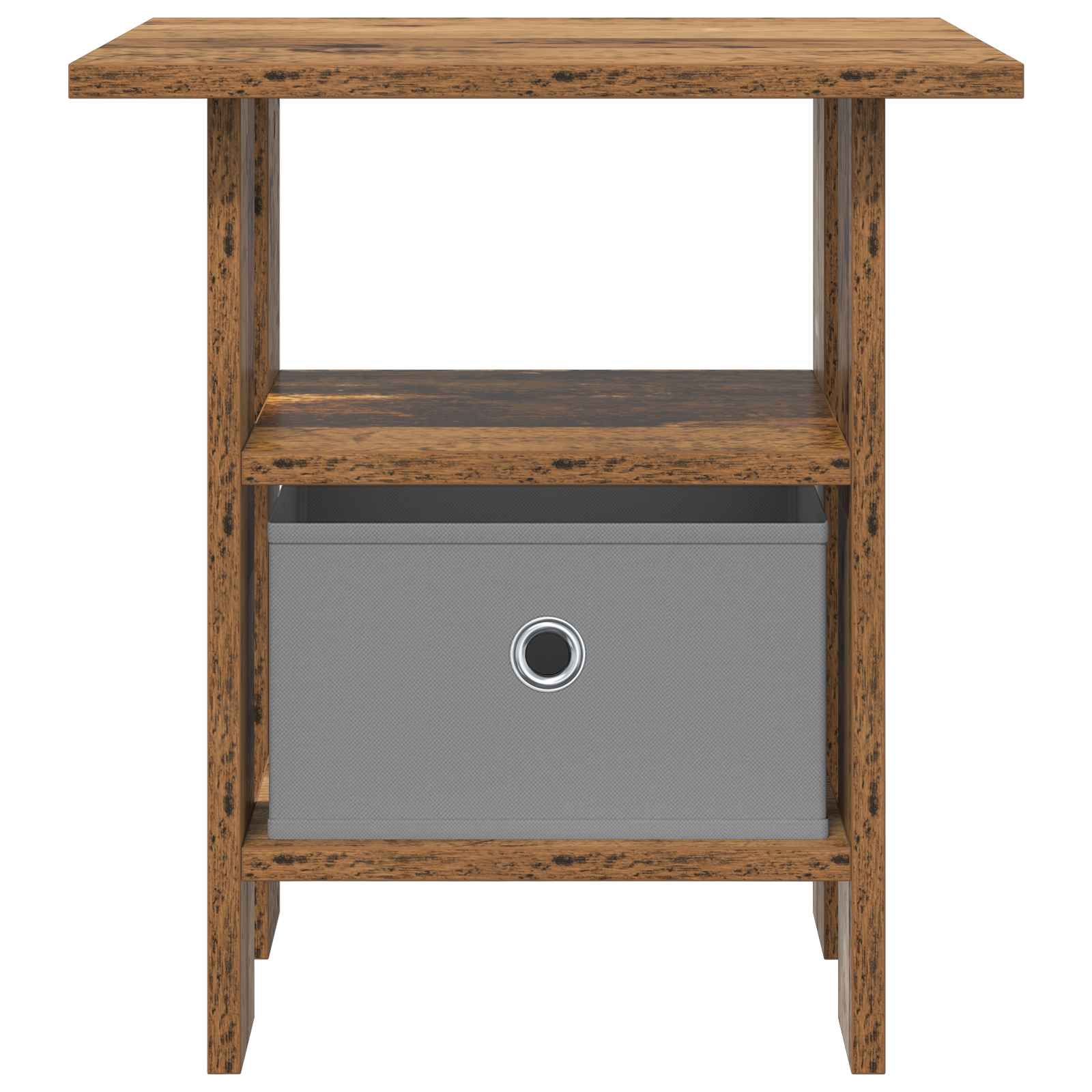 vidaXL Bedside Table 2 pcs Old Wood 41 x 40 x 45 cm Engineered Wood 6