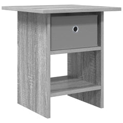 vidaXL Bedside Table Grey Sonoma 41 x 40 x 45 cm Engineered Wood 2