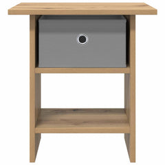 vidaXL Bedside Table Artisan Oak 41 x 40 x 45 cm Engineered Wood 6