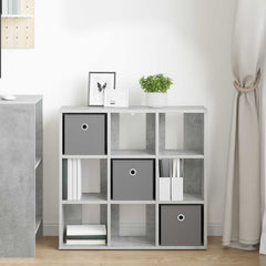 vidaXL Sideboard Concrete Grey 73.5 x 24 x 69.5 cm 4