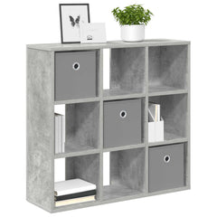 vidaXL Sideboard Concrete Grey 73.5 x 24 x 69.5 cm 3