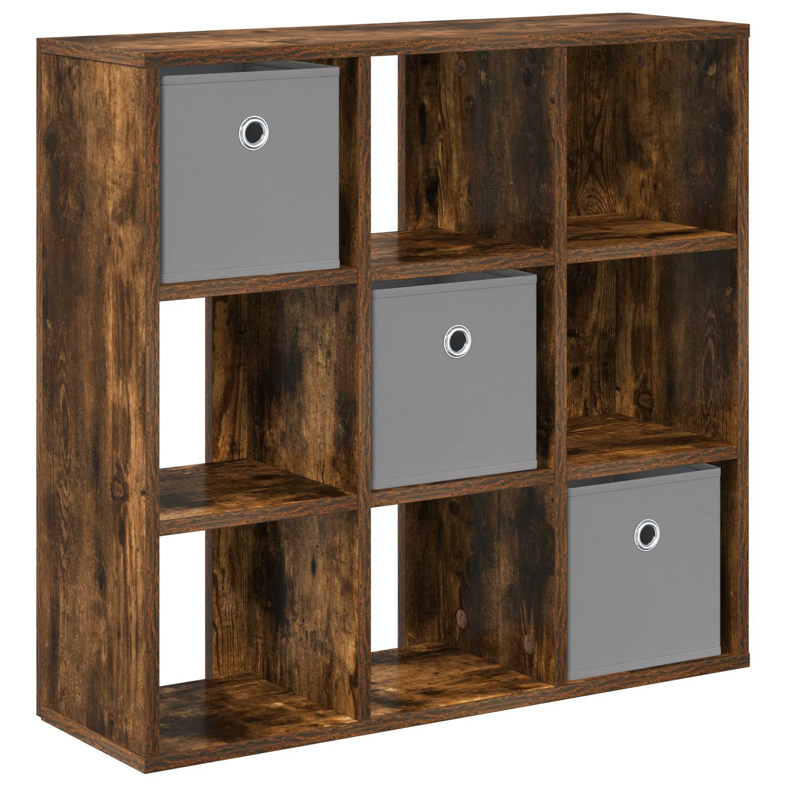 vidaXL Sideboard Smoked Oak 73.5 x 24 x 69.5 cm 2