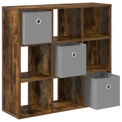 vidaXL Sideboard Smoked Oak 73.5 x 24 x 69.5 cm 5