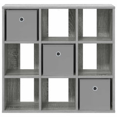 vidaXL Sideboard Grey Sonoma 73.5 x 24 x 69.5 cm 6