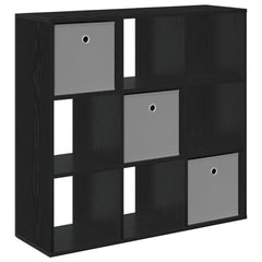 vidaXL Sideboard Black Oak 88.5 x 29 x 84.5 cm 2
