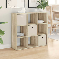 Sideboard 88.5 x 29 x 84.5 cm Sonoma oak
